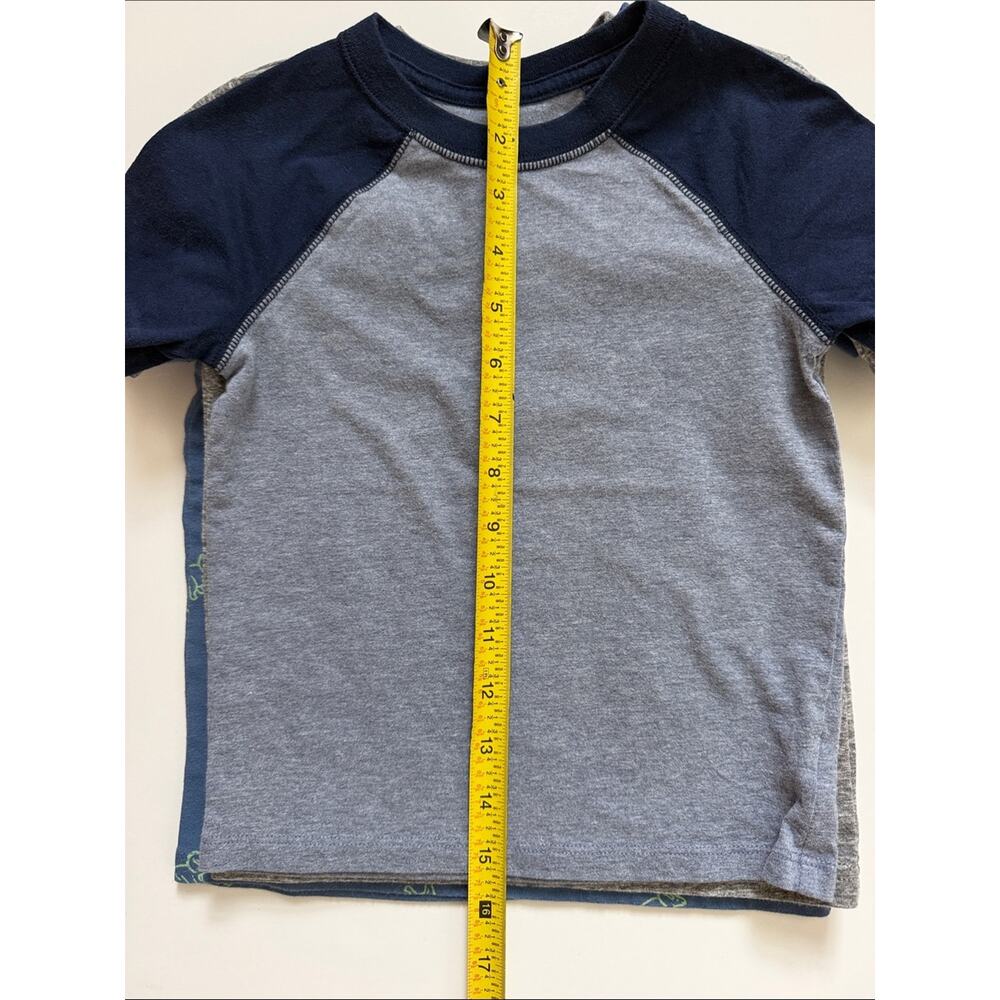 Bundle Cat & Jack Boys Tees Size 3T Navy and Gray Short-Sleev - Picture 12 of 13